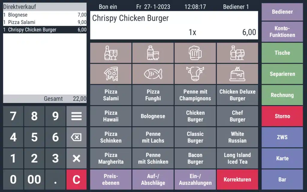 Kassensystem für Reinigung – Bild 7